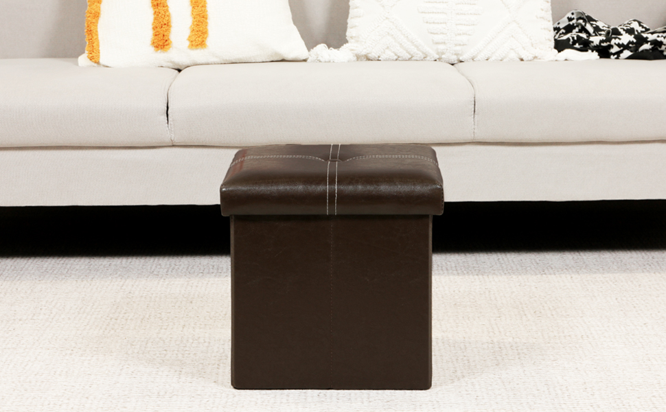 Sitzhocker für Kinder, Faltbarer Hocker mit Stauraum