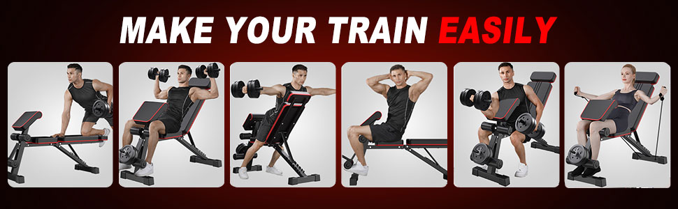 Exercise Workout Bench for Full Body Strength Training