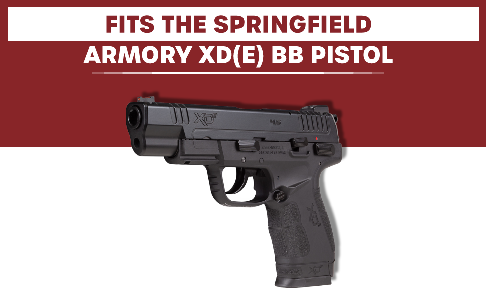 Amazon.com : Springfield Armory XDE CO2 Blowback BB Pistol