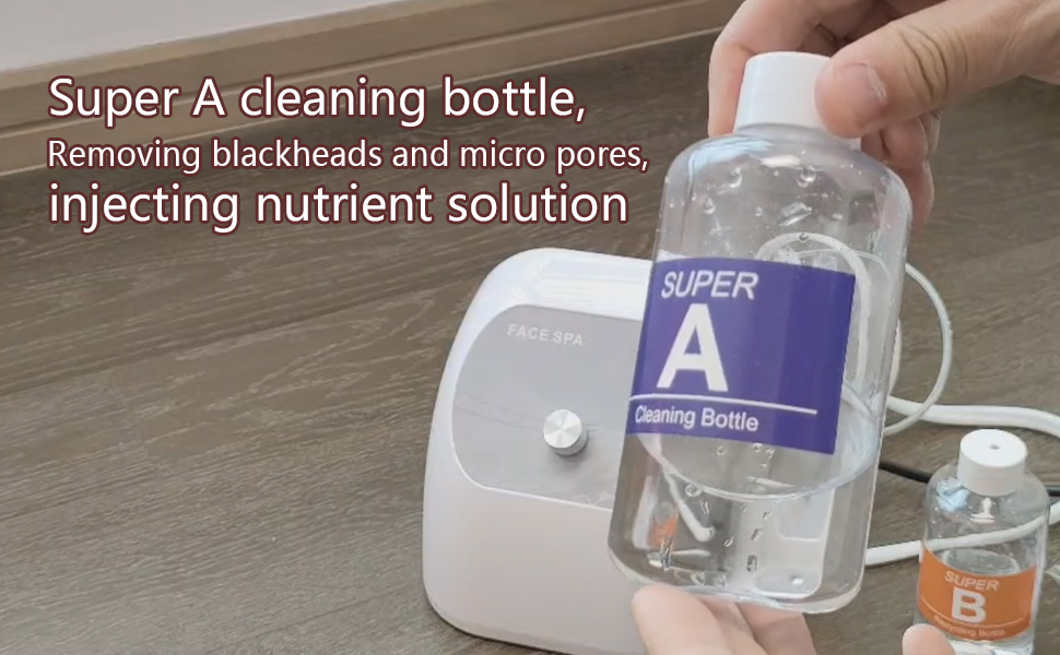 A cleaning bottle