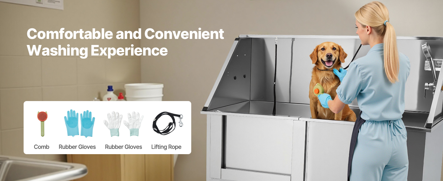 dog grooming bathtub