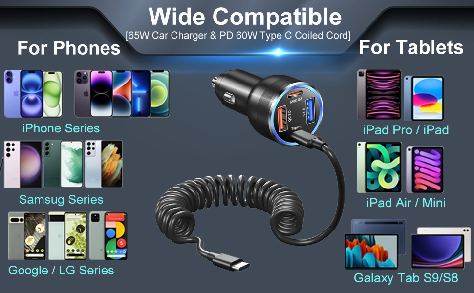 car usb charger cigarette lighter plug