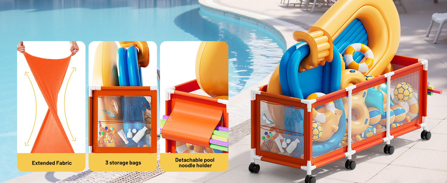 xtra Large Swimming Pool Storage Bin