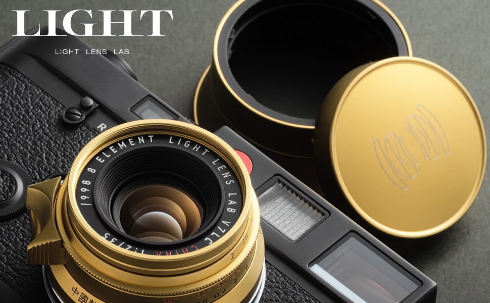Amazon.co.jp: LIGHT LENS LAB M 35mm f/2 ブラスゴールド
