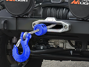 3/8 inch Grade 70 Winch Hook Blue