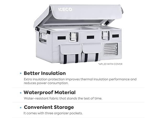 ICECO APL20 シルバー Amazon.com: ICECO APL20 12 Volt Car Refrigerator, 21 Qts