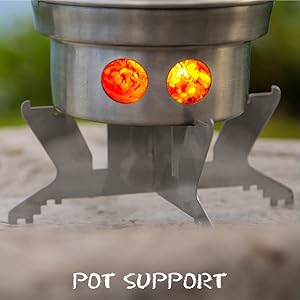 kelly kettle usa stainless steel pot support