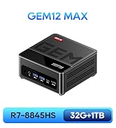 Amazon.co.jp: AOOSTAR GEM10 ミニPC Ryzen 7 6800H 32GB LPDDR5