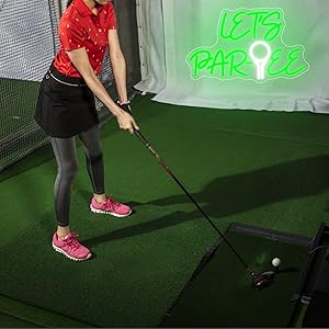 Golf neon sign