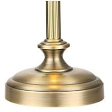 solid antique brass base