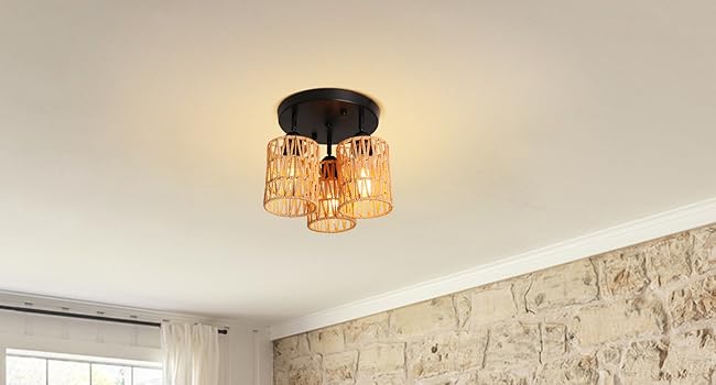 ceiling light fixtures flush mount