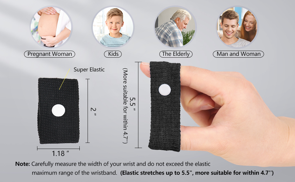 Cozyhealth Motion Sickness Wristband, AntiNausea