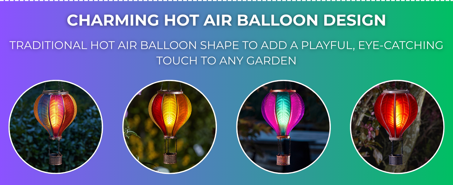 Solar Hot Air Balloon Lanterns 2