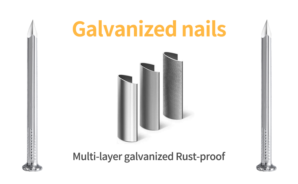 Galvanized nails