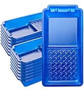 Mister Rui 4 Inch Paint Tray Liners, 15 Pack, Plastic Paint Tray, Small Paint Trays for Painting