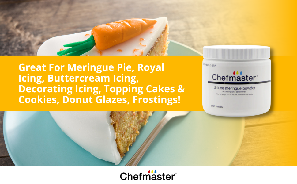 Chefmaster Meringue Powder Eggwhite Substitute 20oz