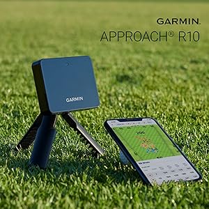 Garmin Approach R10 Portable Golf Launch Monitor & Simulator