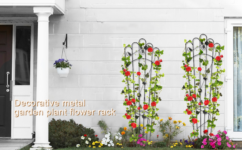 Detachable Trapezoidal Garden Trellis