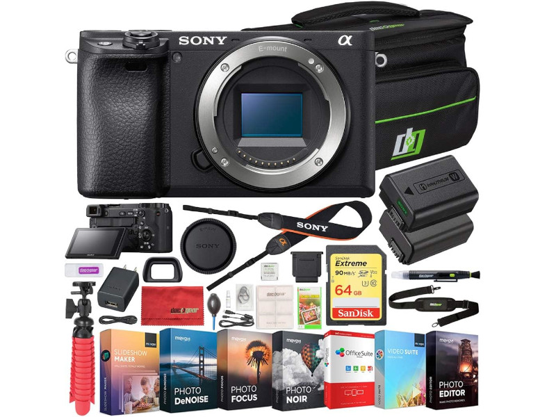 Amazon.com : Sony ILCE-6400 a6400 Mirrorless APS-C