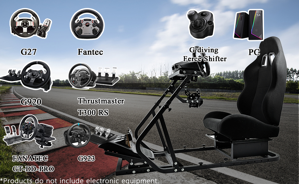 Simulator Cockpit with Seat