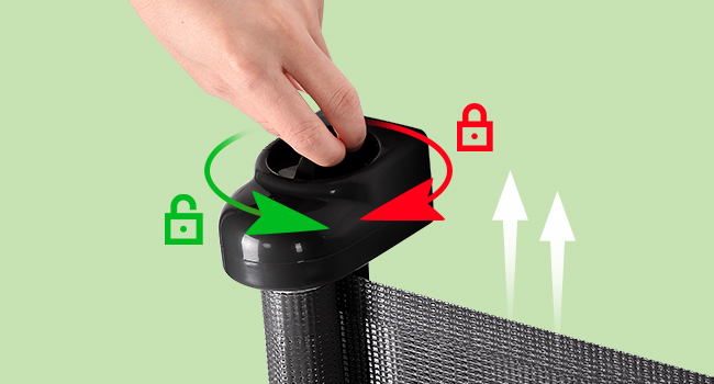 Retractable Baby Gate