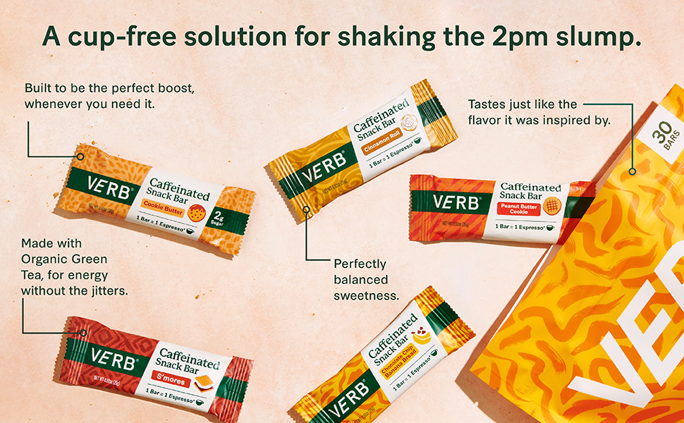 Verb Energy Chamberlain Coffee Vanilla Latte Caffeinated