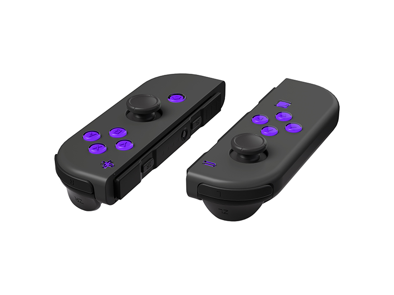 Amazon.com: eXtremeRate Replacement Two-Tone Jelly Buttons for