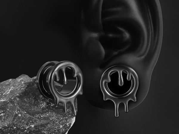 Amazon.com: Twolobes 2PCS Cool Drops Ear Gauges for
