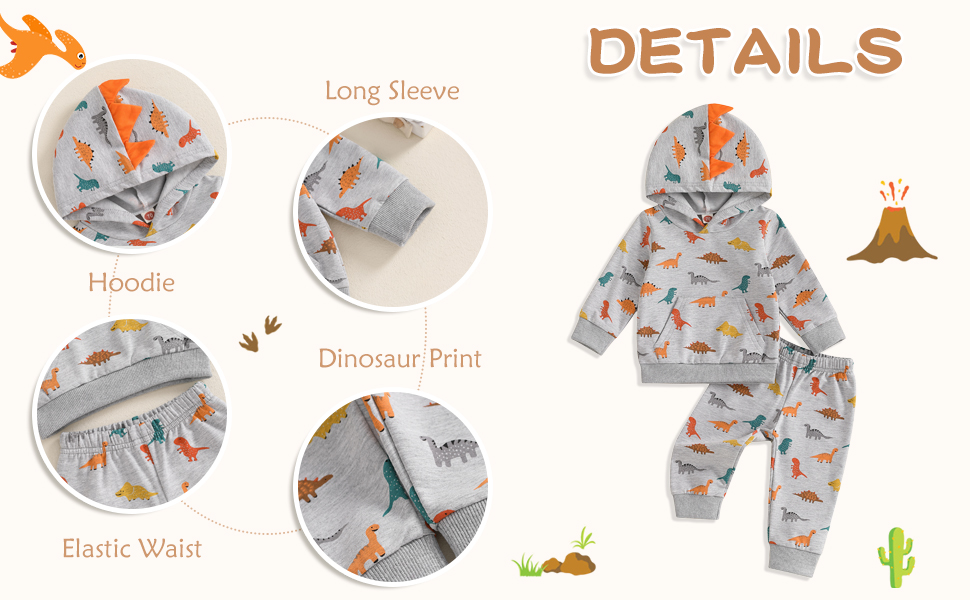 2 Piece Set Toddler Boys Outfits