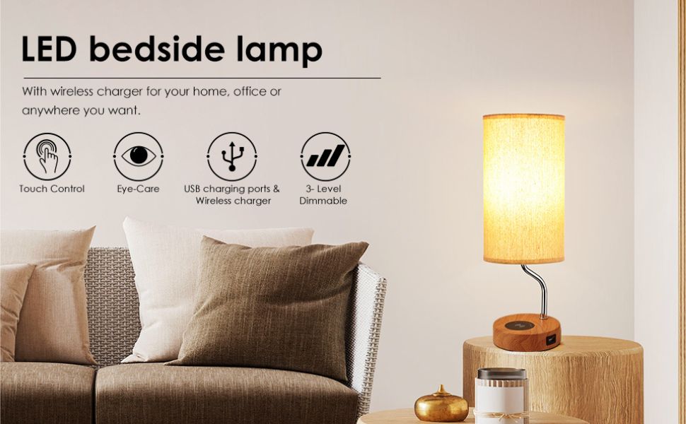 TIMEGOA Table Lamp