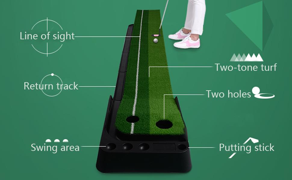 Product explanation of golf putting trainer