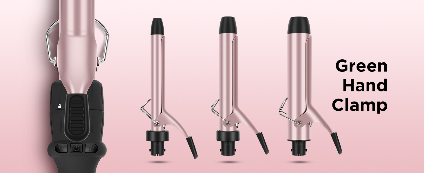 green hand clamp