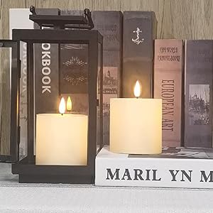 3x3 led candles