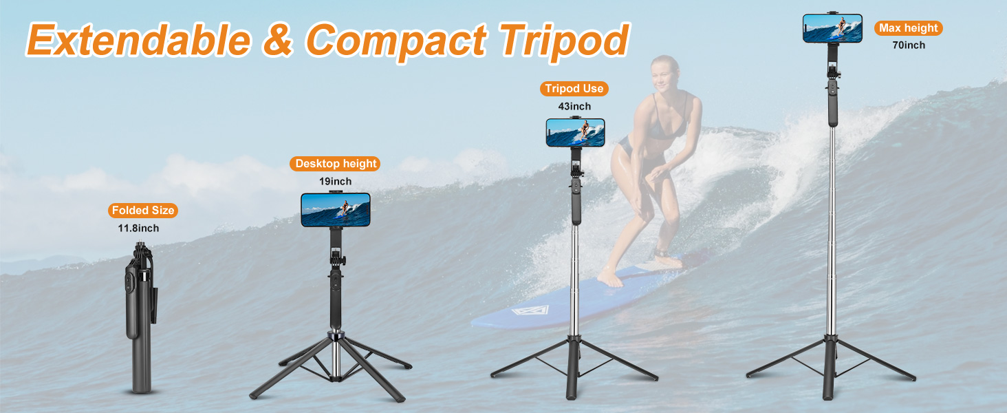 Tripod with light