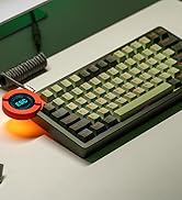 DRY STUDIO Battleye 74.5 RT HE Magnetic Wired Gaming Keyboard with Mechanical Feel Full Metal Alu...