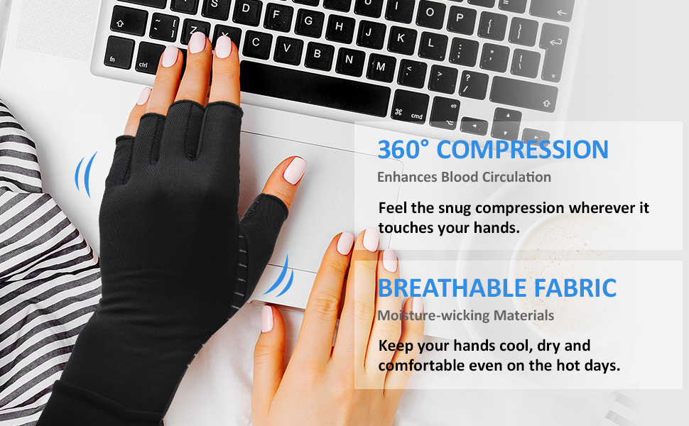 360 compression gloves
