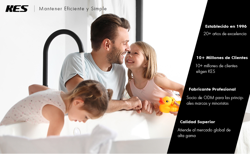 KES Toallero Adhesivo Barra Negro Baño Toalleros de Baño sin ...