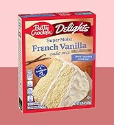 Betty Crocker Delights Super Moist French Vanilla Cake Mix, 13.25 oz