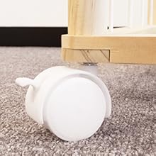 Wheels with locks for easy to move