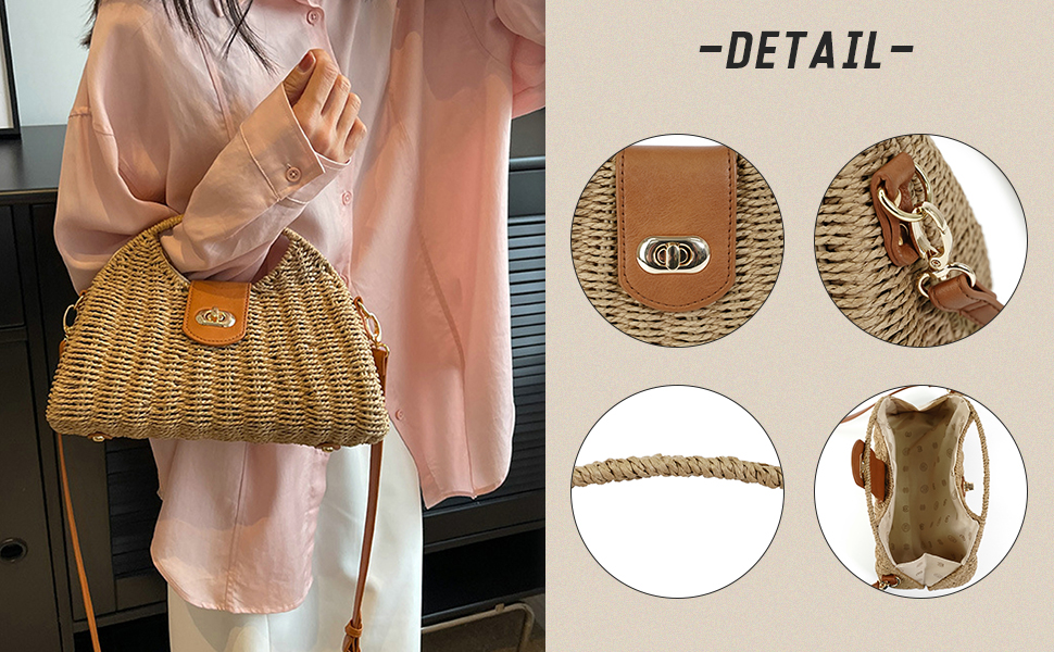 Small Clutch Purse Women's Shoulder Bag Hobo Bag