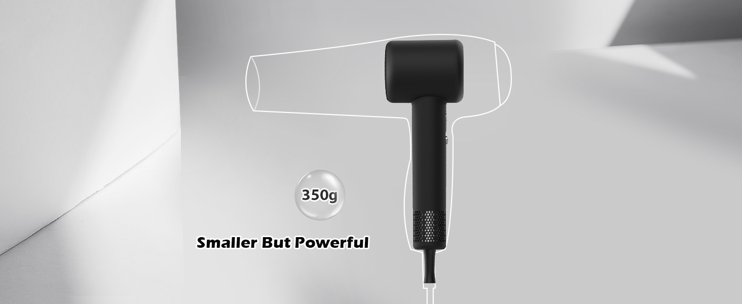 LOVEPS Hair Dryer with Diffuser, 110000 RPM Brushless