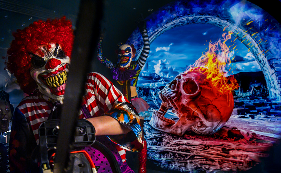 キッズ用 買い物カート IT ホラー ハロウィン オブジェディスプレイ デビル Amazon.com: LaView Halloween Skull's Revenge Disc Set Star