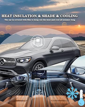 Automobile heat insulation film