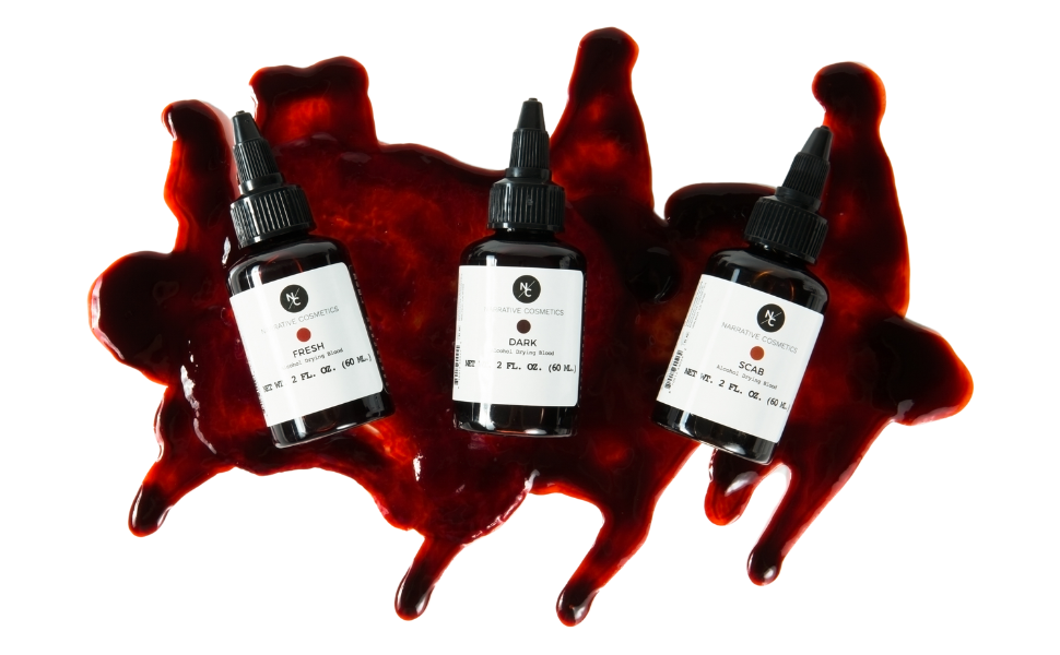 Alcohol Drying Blood, Ultra-Realistic Fake Liquid Blood, SFX Makeup