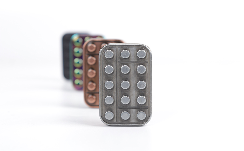 Metal Fidget Slider Adult Fidget Toys EDC Haptic