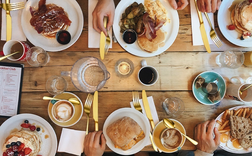 Couverts parfaits compagnons