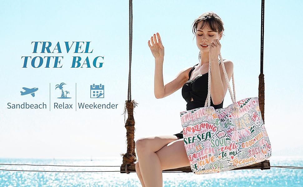 beach bags for women waterproof sandproof