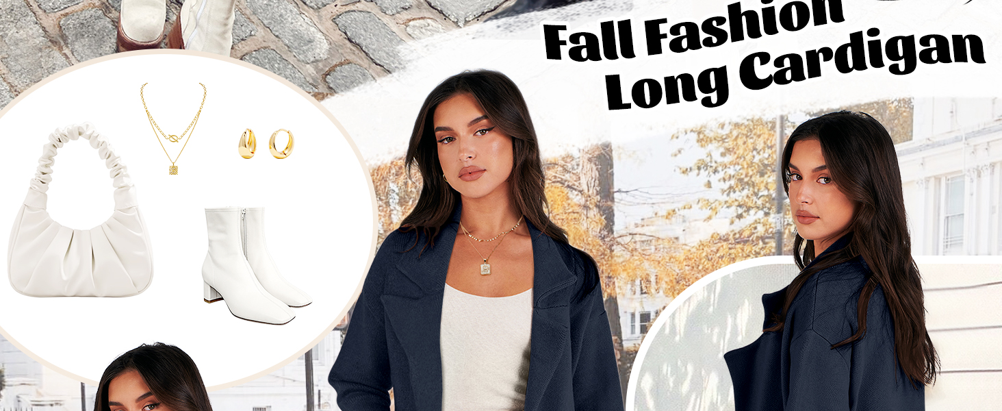 Women's Open Front Coatigan