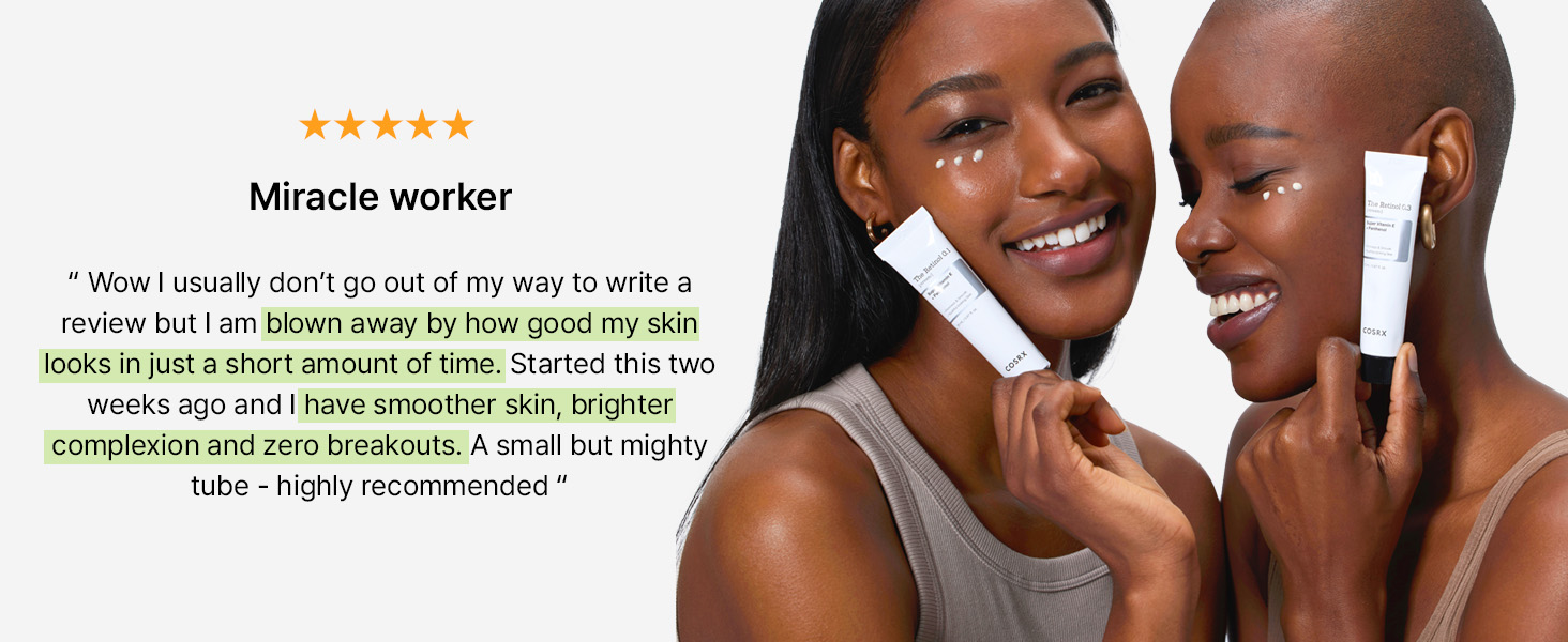 Miracle worker blown again short time smoother skin brighter complexion zero breakouts small mighty