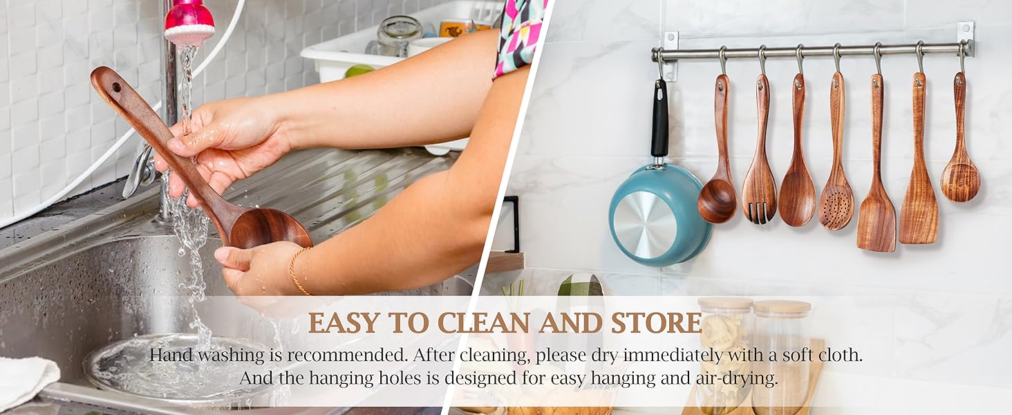 Wooden Spoons for Cooking